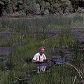 Apache County, the photographer, sinking into the mire.