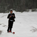 Nevada County, the Othello site, in deep snow.