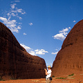 At Kata Juta, Western Australia.