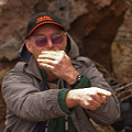 Laughing at Beth's muddy pants, Western Australia.