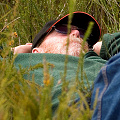 Phill resting, Western Australia.